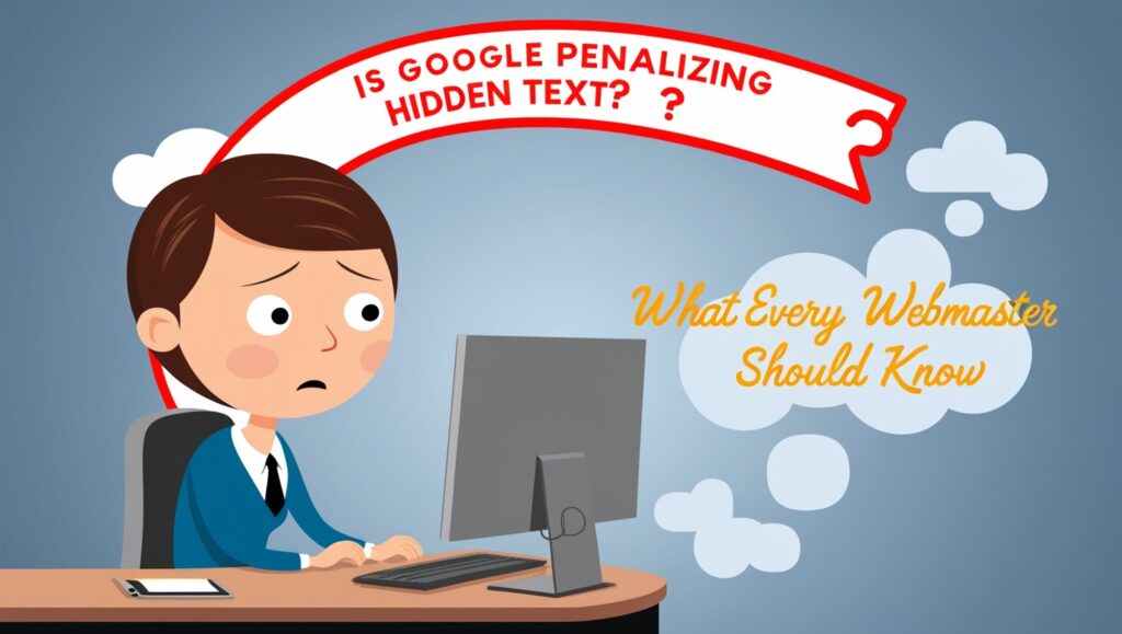 Is Google Penalizing Hidden Text? What Every Webmaster Should Know