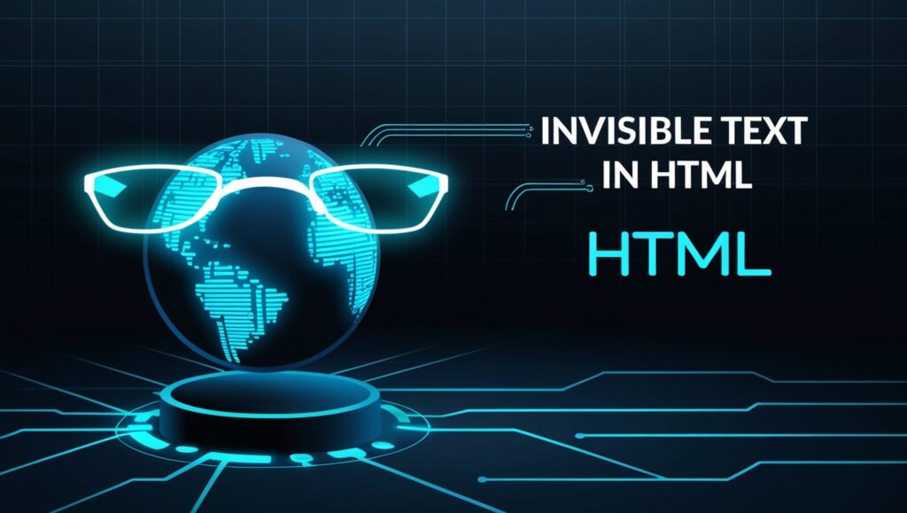 Invisible Text in HTML: Ethical Uses and Risks